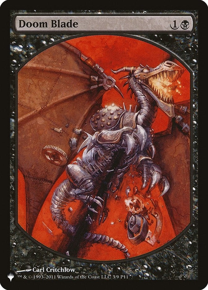Doom Blade (9-Mar) (The List Reprints)