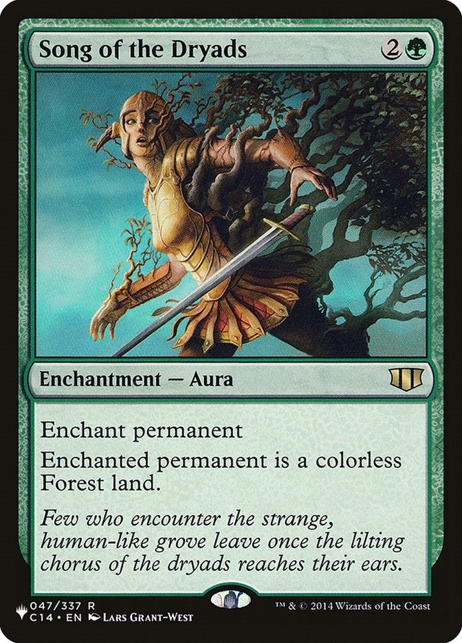 Song of the Dryads (047/337) (The List Reprints)