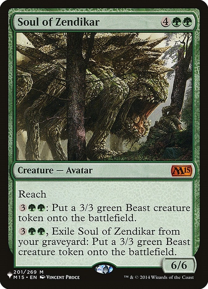 Soul of Zendikar (201/269) (The List Reprints)