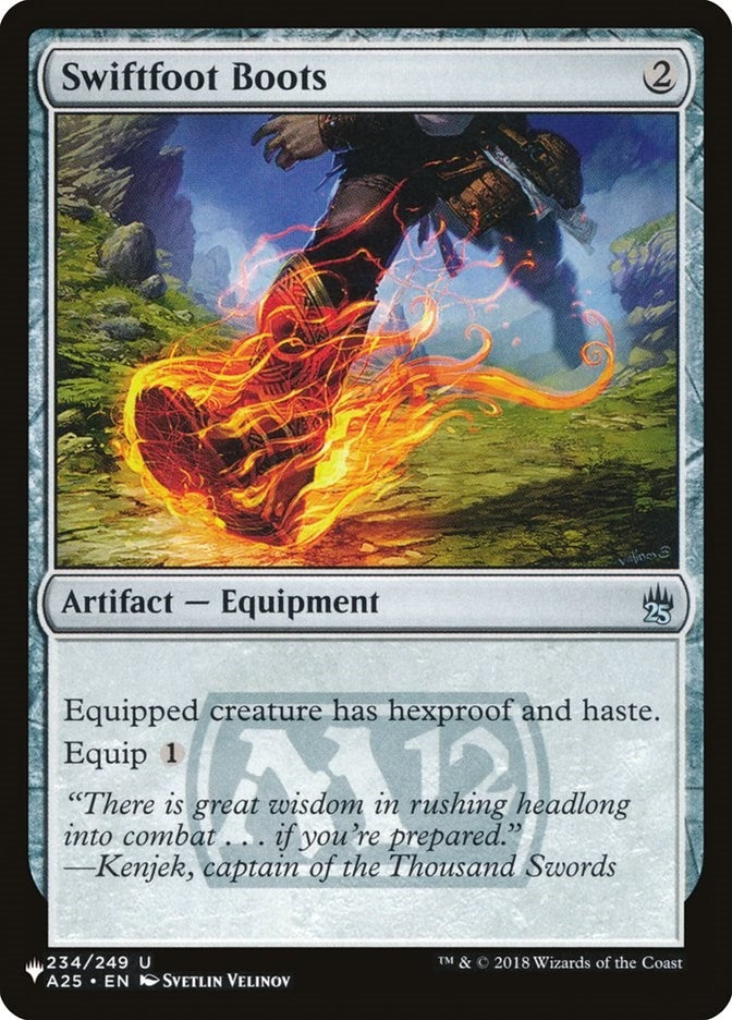 Swiftfoot Boots (A25) (234/249) (The List Reprints)