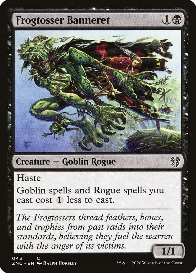 Frogtosser Banneret (43) (Commander: Zendikar Rising)