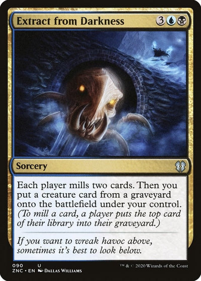Extract from Darkness (90) (Commander: Zendikar Rising)