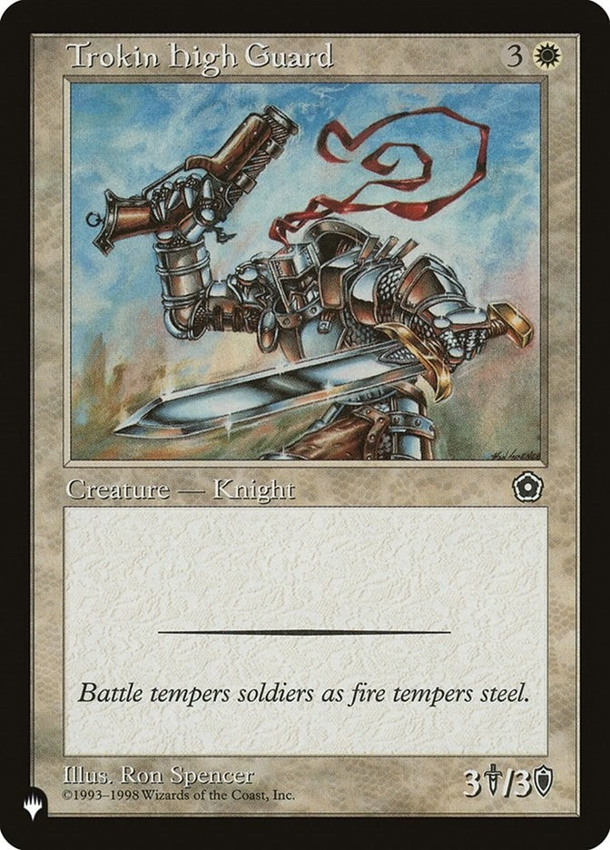 Trokin High Guard (The List Reprints)