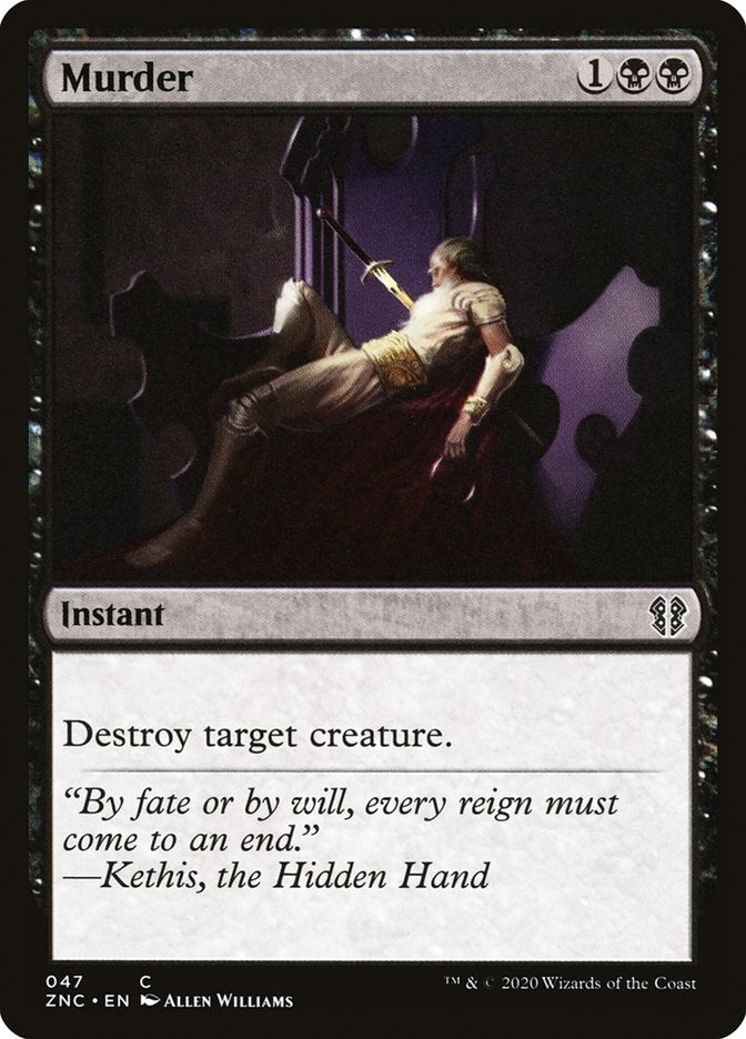 Murder (47) (Commander: Zendikar Rising)