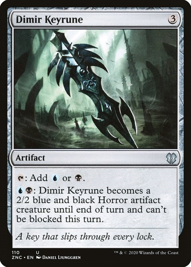 Dimir Keyrune (110) (Commander: Zendikar Rising)