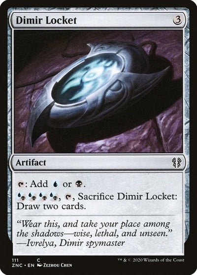 Dimir Locket (111) (Commander: Zendikar Rising)