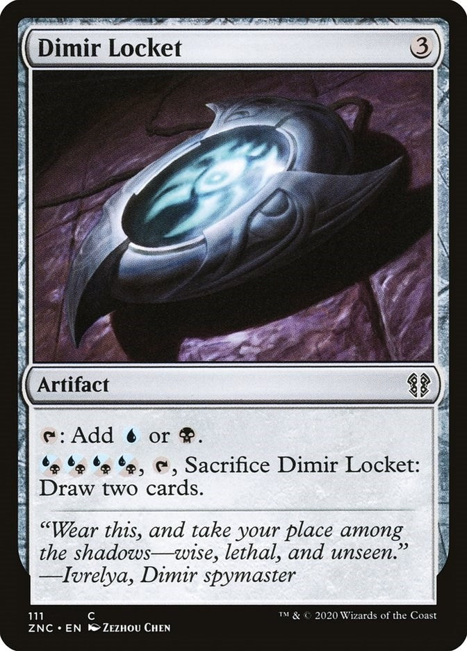 Dimir Locket (111) (Commander: Zendikar Rising)