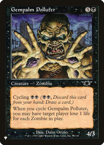 Gempalm Polluter (70/145) (The List Reprints)