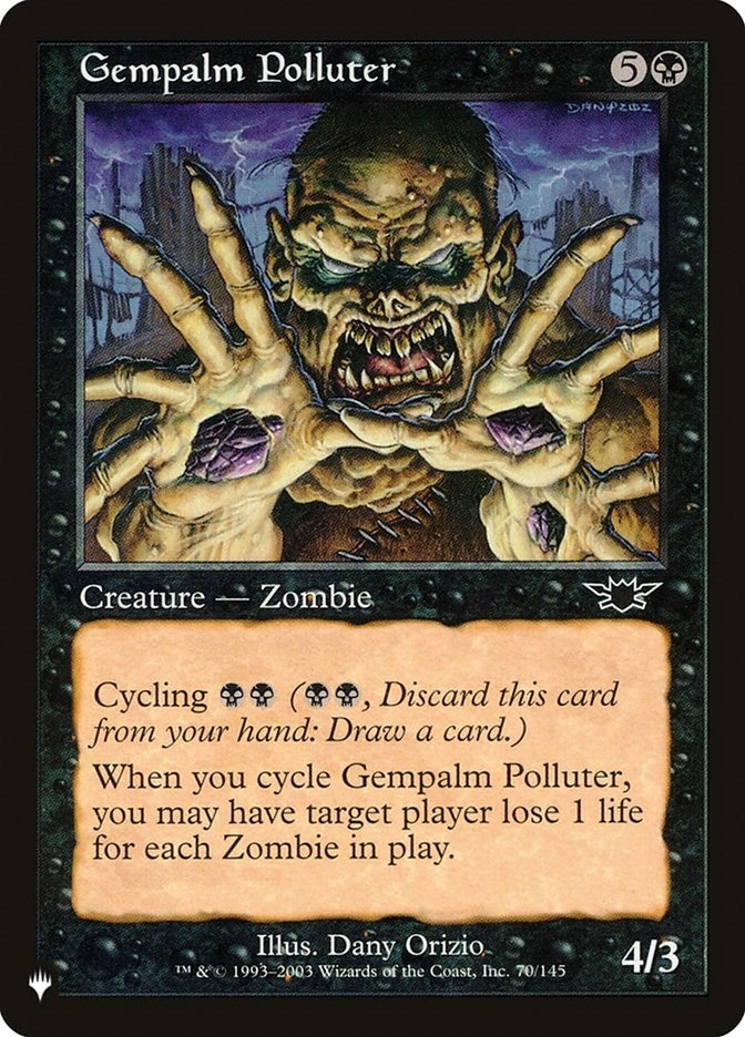 Gempalm Polluter (70/145) (The List Reprints)