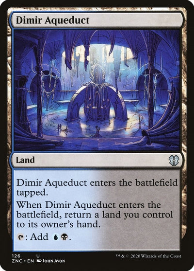 Dimir Aqueduct (126) (Commander: Zendikar Rising)
