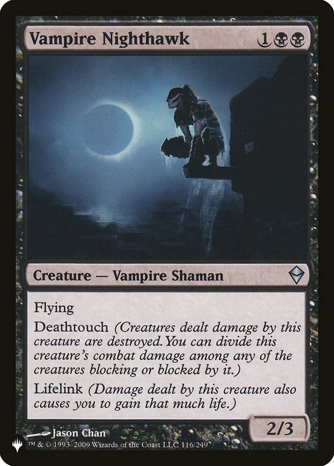Vampire Nighthawk (ZEN) (116/249) (The List Reprints)