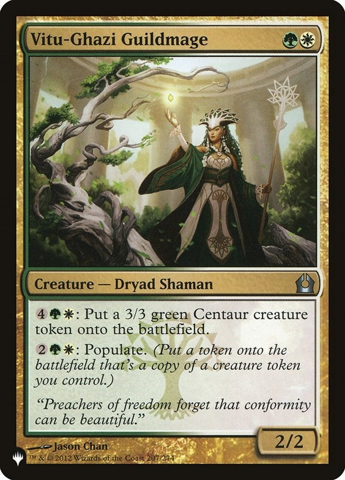 Vitu-Ghazi Guildmage (207/274) (The List Reprints)