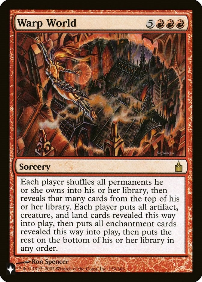 Warp World (150/306) (The List Reprints)