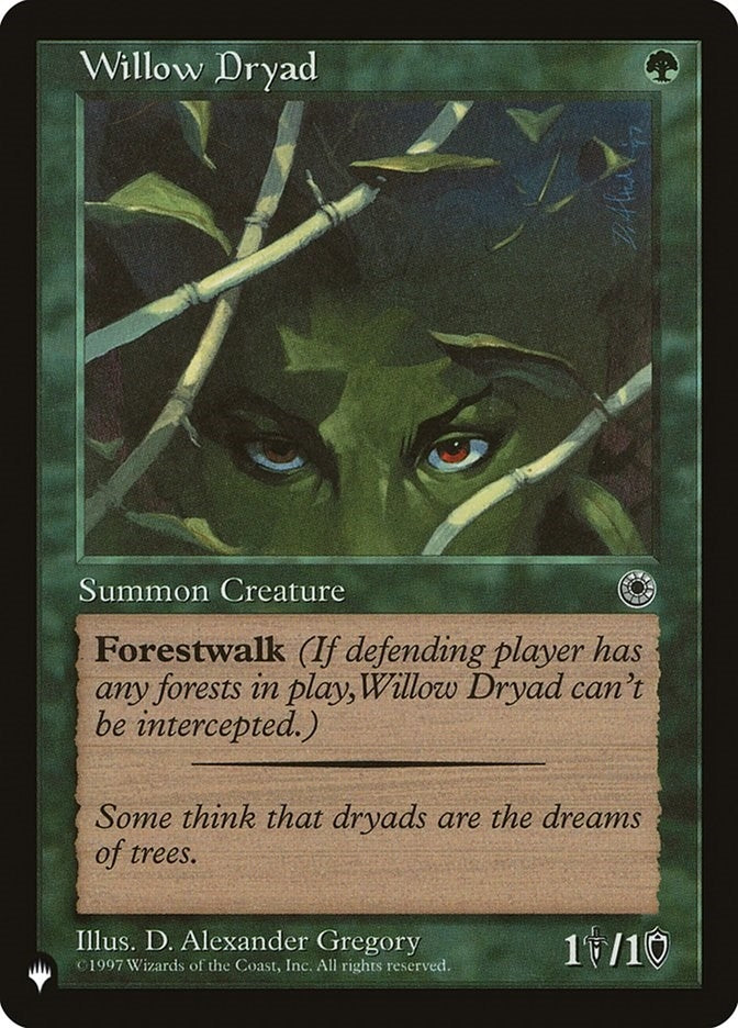 Willow Dryad (The List Reprints)
