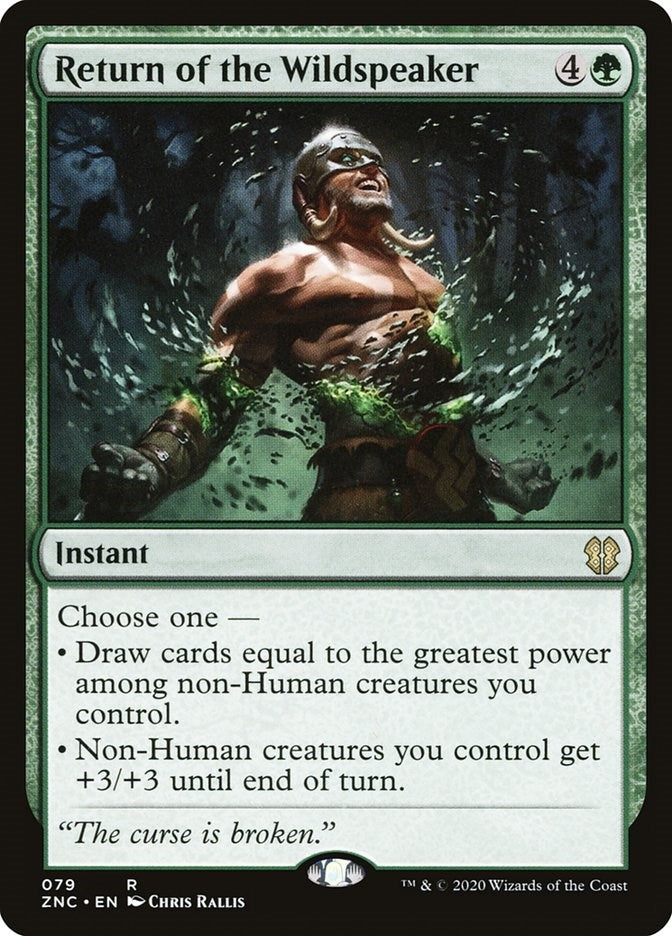 Return of the Wildspeaker (79) (Commander: Zendikar Rising)