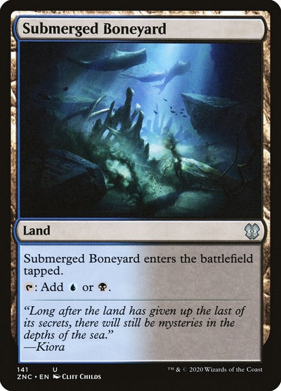 Submerged Boneyard (141) (Commander: Zendikar Rising)