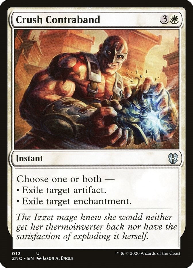 Crush Contraband (13) (Commander: Zendikar Rising)