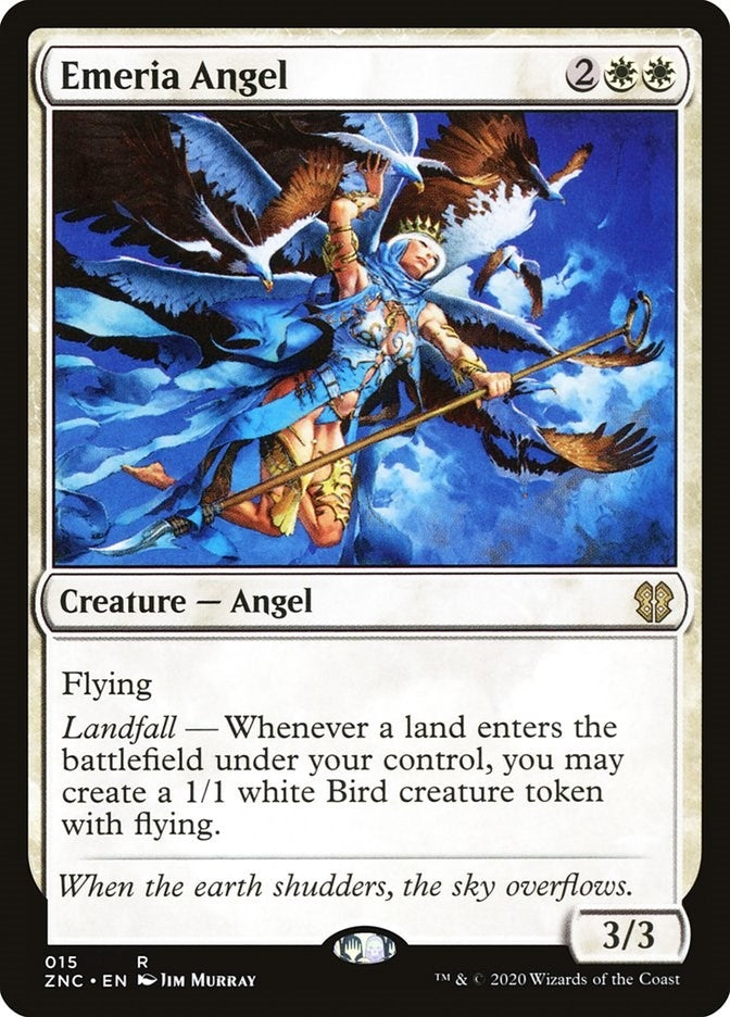 Emeria Angel (15) (Commander: Zendikar Rising)