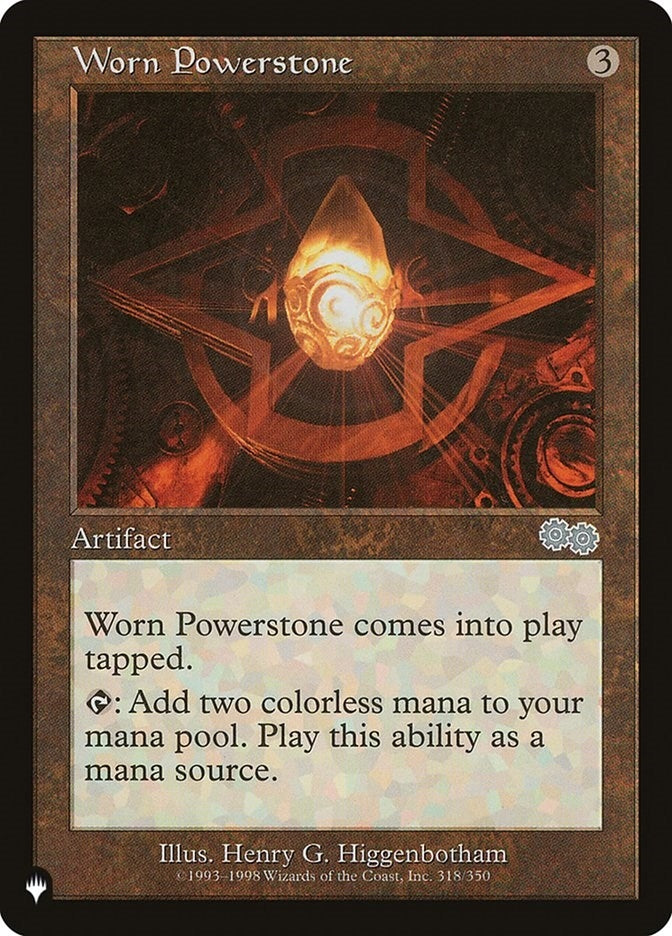Worn Powerstone (318/350) (The List Reprints)