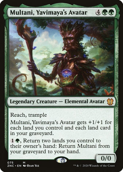 Multani, Yavimaya's Avatar (75) (Commander: Zendikar Rising)