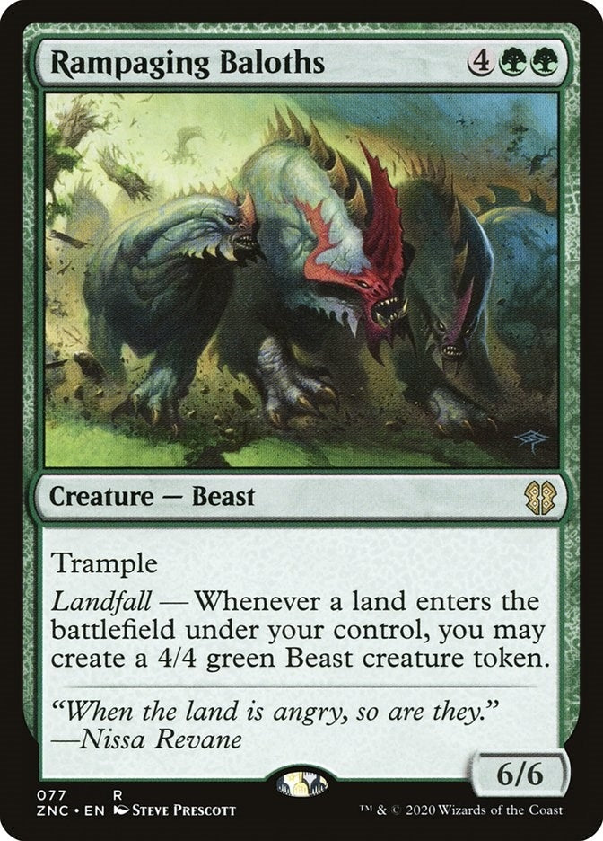 Rampaging Baloths (77) (Commander: Zendikar Rising)