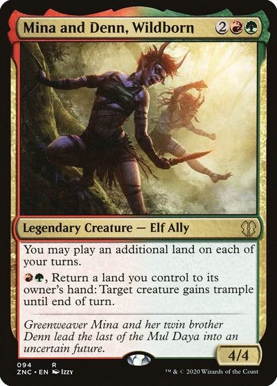 Mina and Denn, Wildborn (94) (Commander: Zendikar Rising)