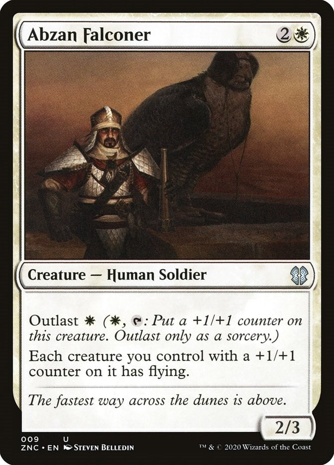 Abzan Falconer (9) (Commander: Zendikar Rising)