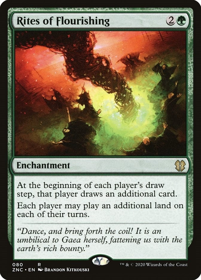 Rites of Flourishing (80) (Commander: Zendikar Rising)