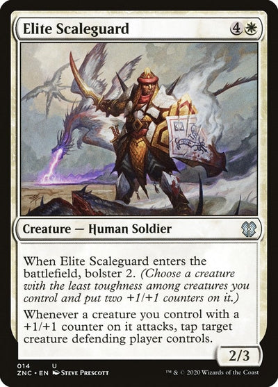 Elite Scaleguard (14) (Commander: Zendikar Rising)