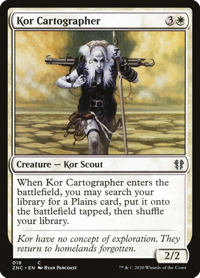 Kor Cartographer (18) (Commander: Zendikar Rising)