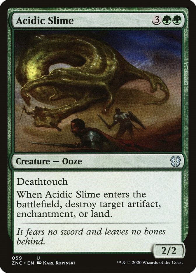 Acidic Slime (59) (Commander: Zendikar Rising)