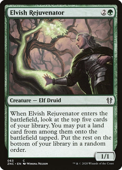 Elvish Rejuvenator (63) (Commander: Zendikar Rising)