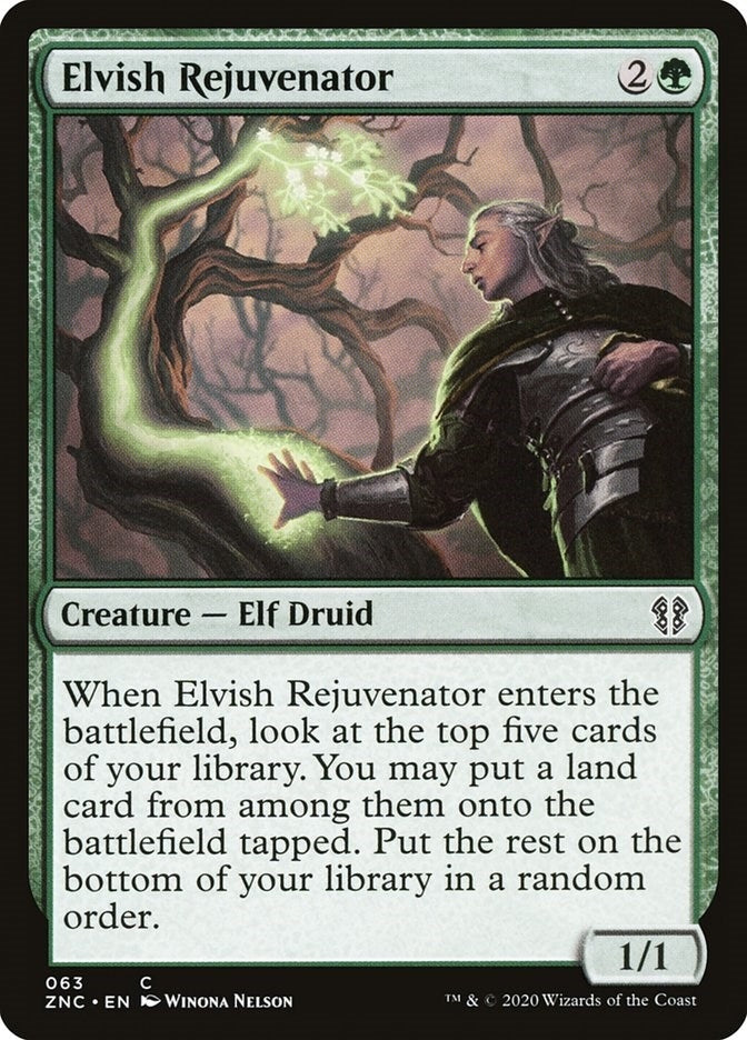 Elvish Rejuvenator (63) (Commander: Zendikar Rising)