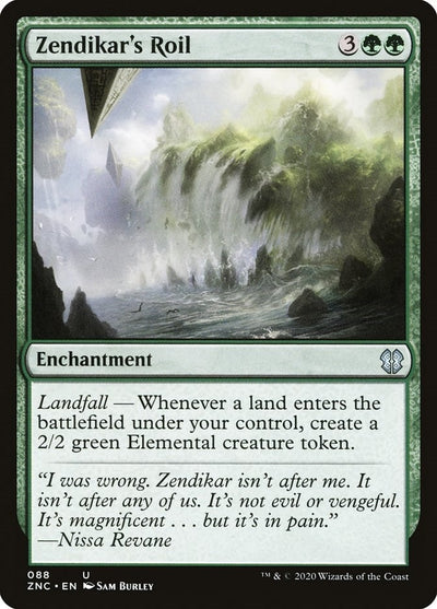 Zendikar's Roil (88) (Commander: Zendikar Rising)