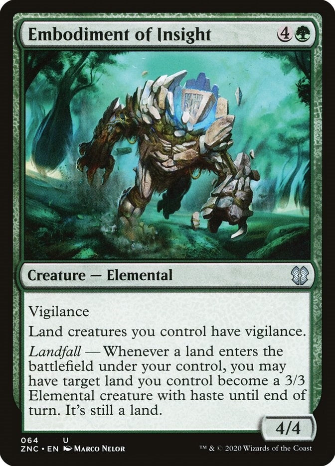 Embodiment of Insight (64) (Commander: Zendikar Rising)