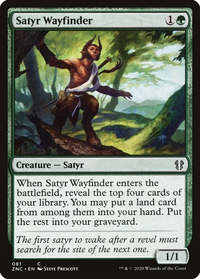 Satyr Wayfinder (81) (Commander: Zendikar Rising)