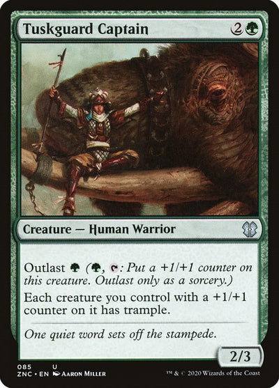 Tuskguard Captain (85) (Commander: Zendikar Rising)