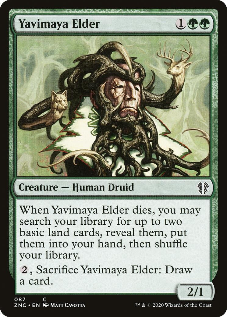 Yavimaya Elder (87) (Commander: Zendikar Rising)