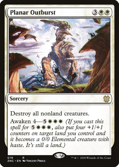 Planar Outburst (19) (Commander: Zendikar Rising)