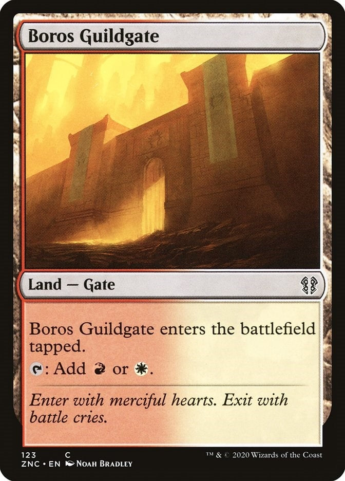 Boros Guildgate (123) (Commander: Zendikar Rising)