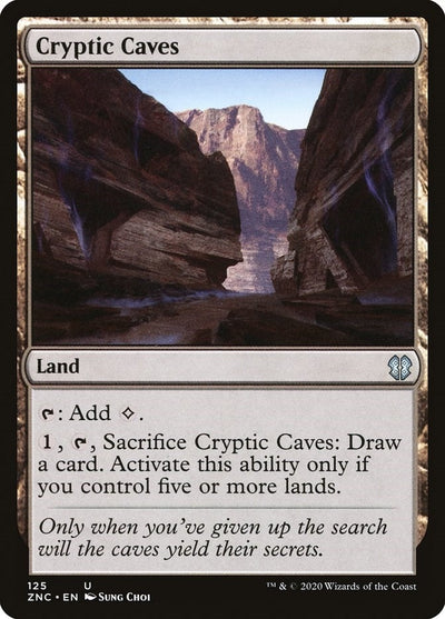 Cryptic Caves (125) (Commander: Zendikar Rising)