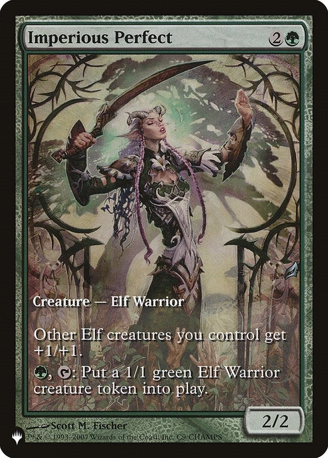 Imperious Perfect (CHAMPS) (C9) (The List Reprints)