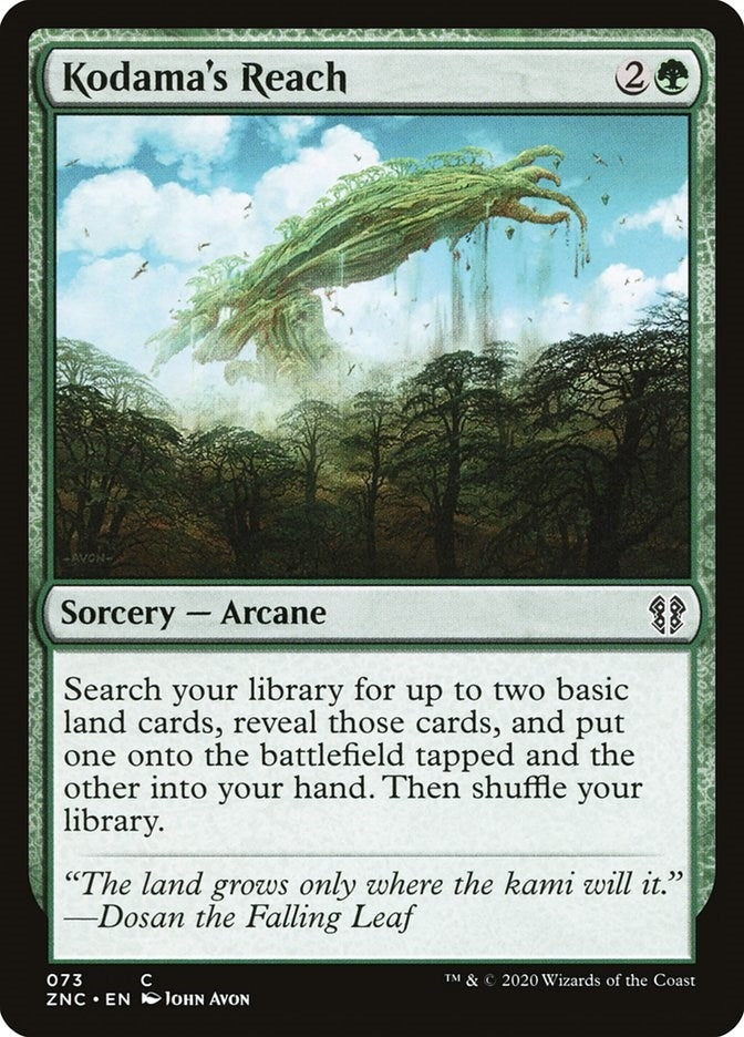 Kodama's Reach (73) (Commander: Zendikar Rising)