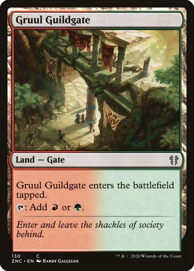 Gruul Guildgate (130) (Commander: Zendikar Rising)
