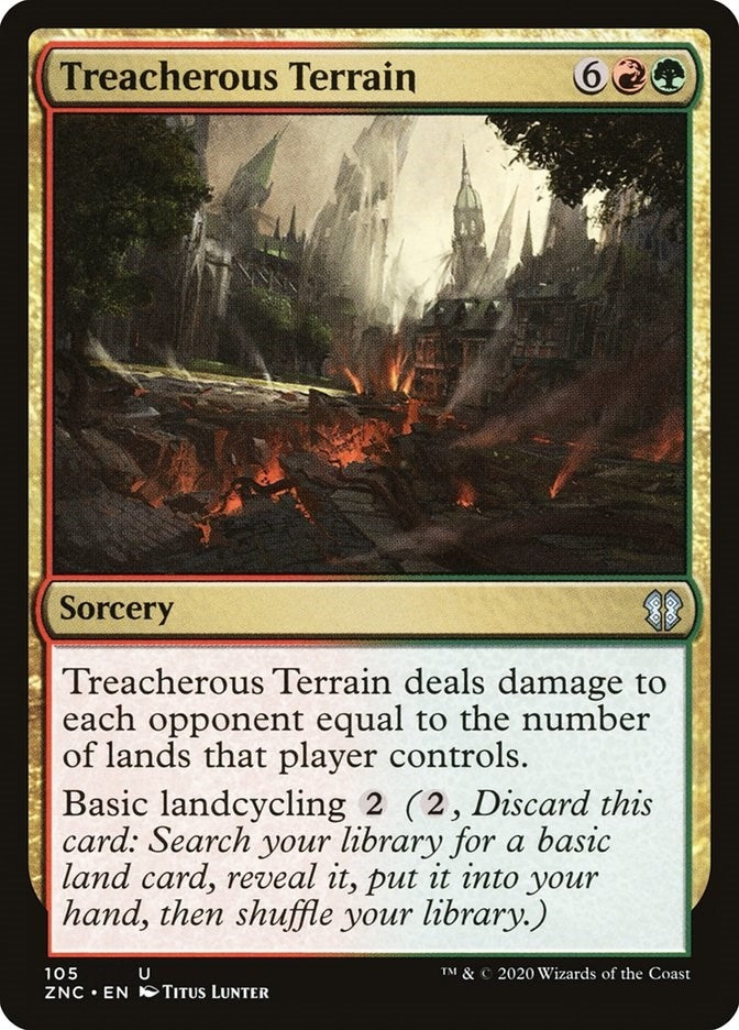 Treacherous Terrain (105) (Commander: Zendikar Rising)
