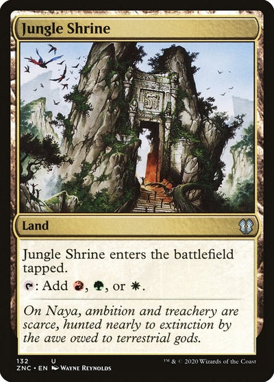 Jungle Shrine (132) (Commander: Zendikar Rising)