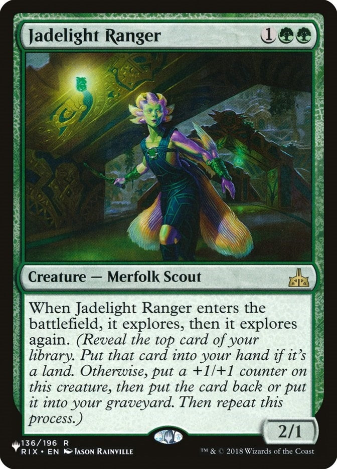 Jadelight Ranger (136/196) (The List Reprints)
