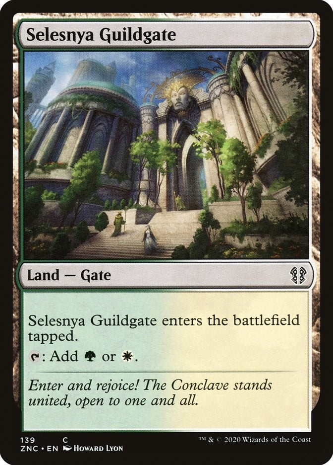 Selesnya Guildgate (139) (Commander: Zendikar Rising)