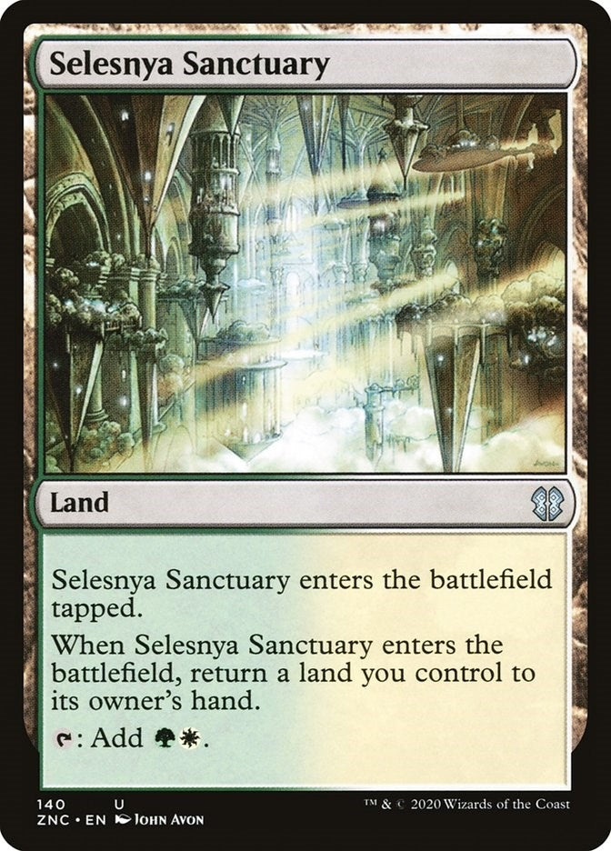 Selesnya Sanctuary (140) (Commander: Zendikar Rising)