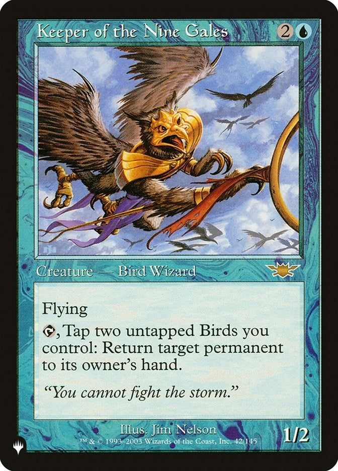 Keeper of the Nine Gales (42/145) (The List Reprints)